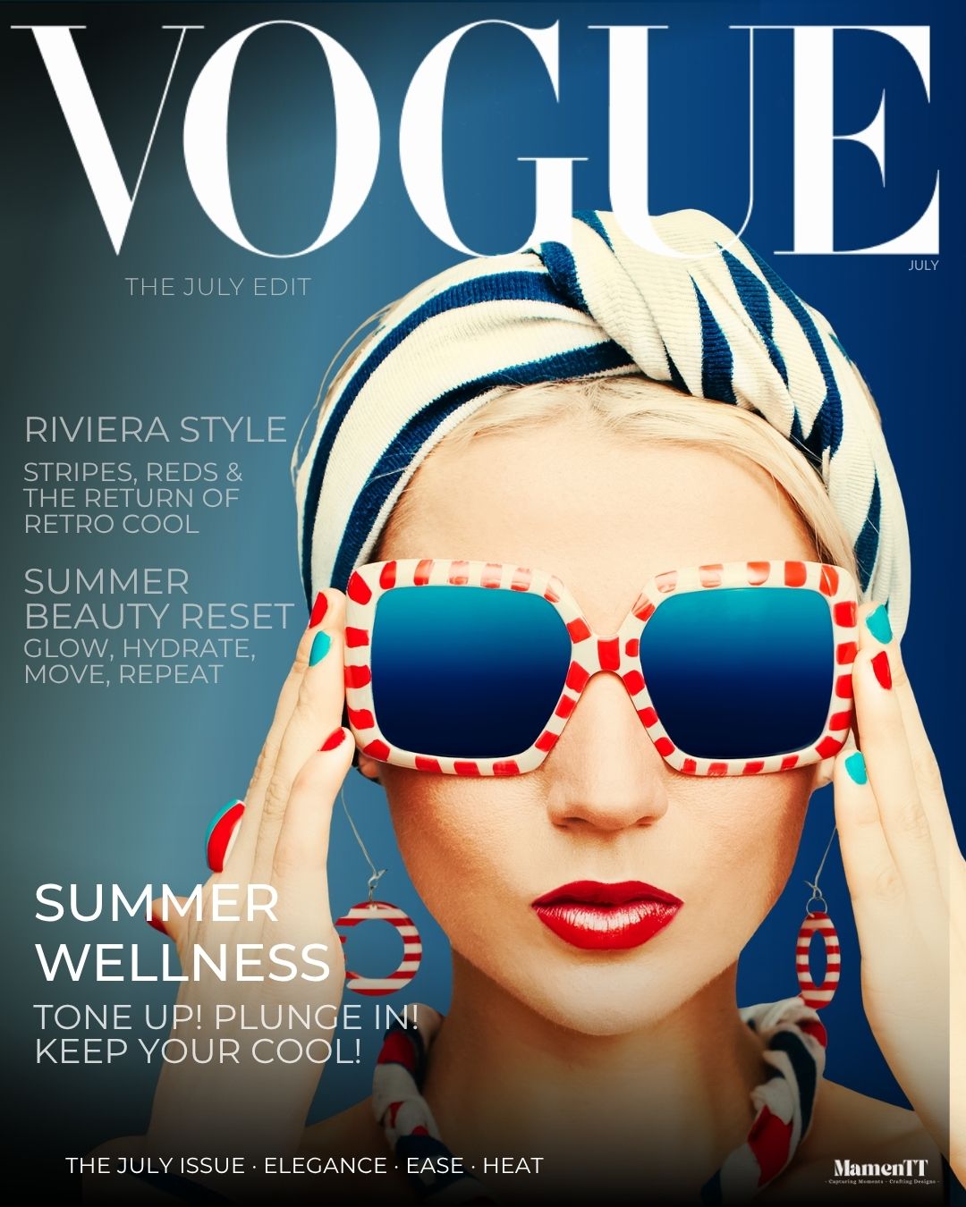Vogue July, Riviera Style