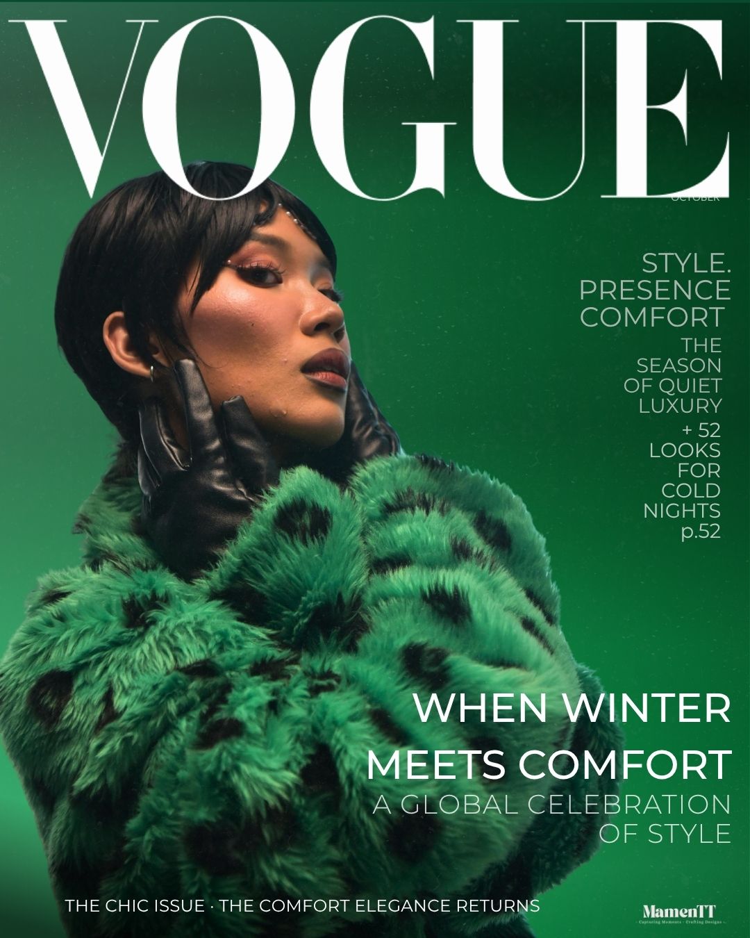 Vogue October, When Winter Meets Comfort