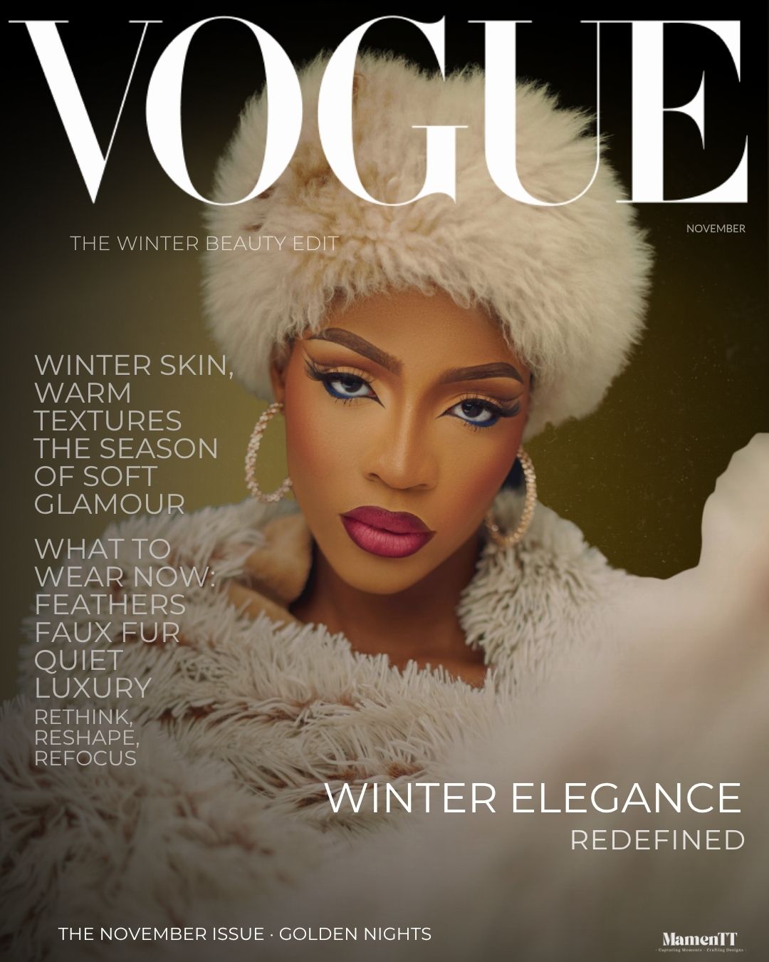 Vogue November, Winter Elegance Redefined
